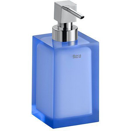 Дозатор для мыла синий Roca Ice, A816861013