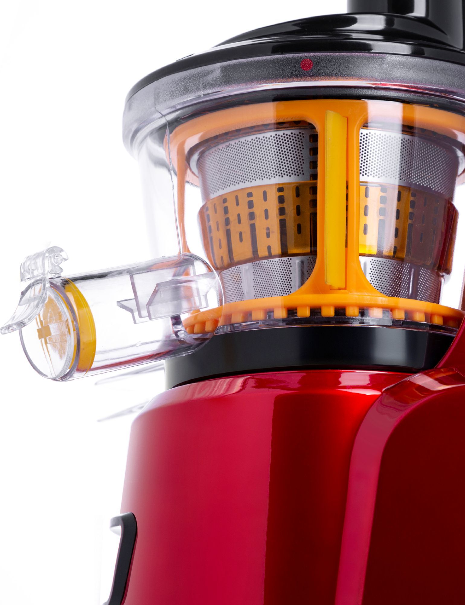 Соковыжималка шнековая Maunfeld вишневый MF-931CH