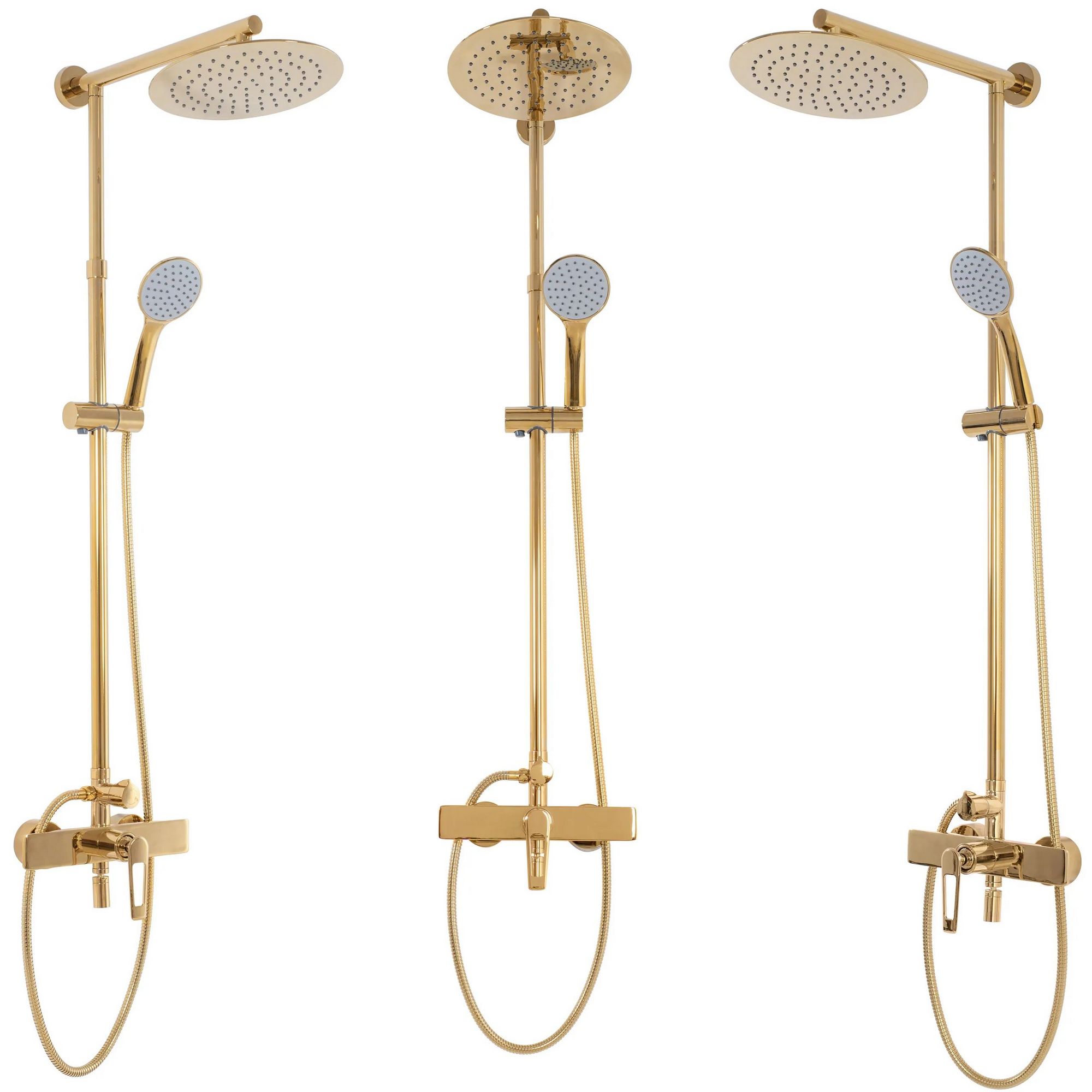 Душевая система Rea Aldi Gold, REA-P8802