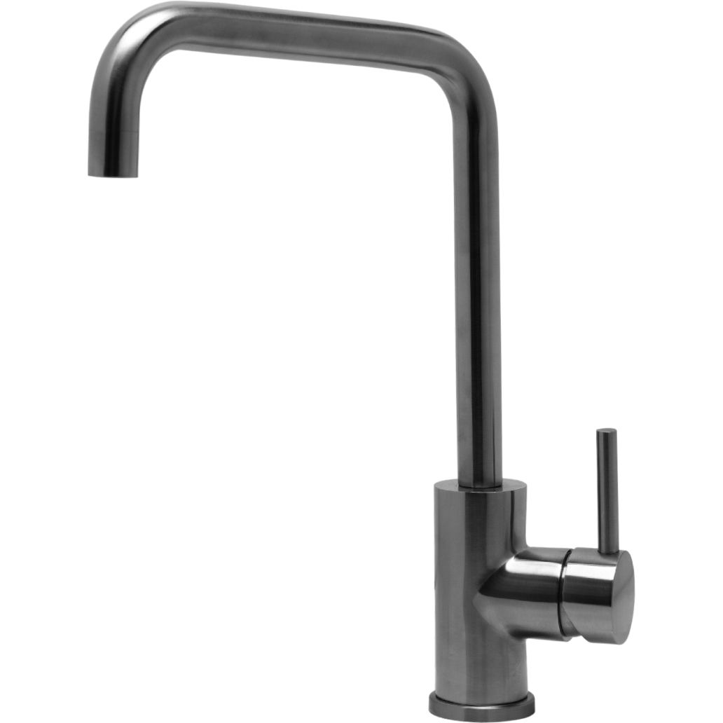 Смеситель для кухни с поворотным изливом сталь Lemark Expert, LM5077S