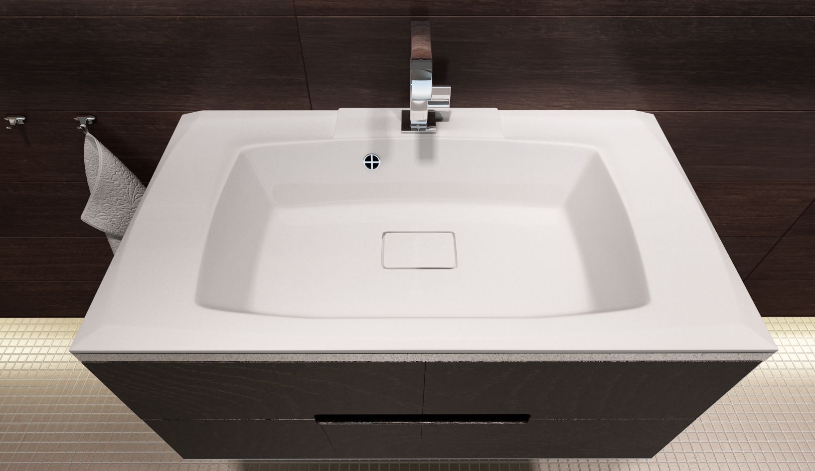 Раковина Andrea Alex 800, 80x45