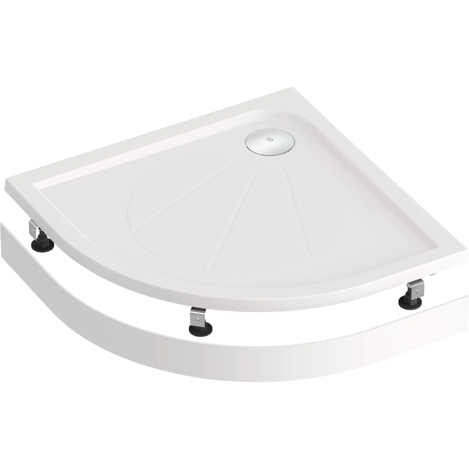 Мраморный душевой поддон Good Door Эклипс 90