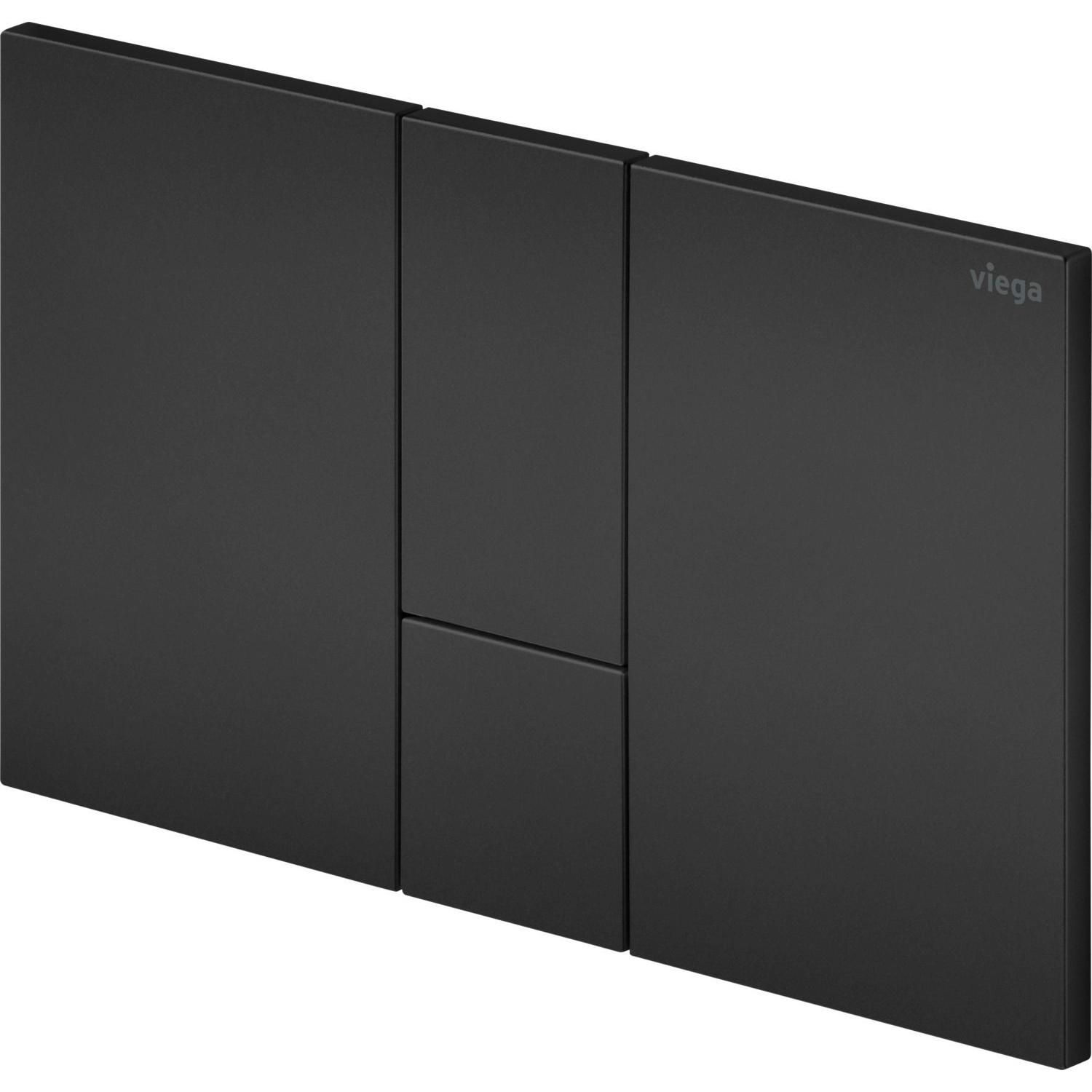 Кнопка смыва Prevista для инсталляции Viega Visign for Style 24, черный матовый, 801748