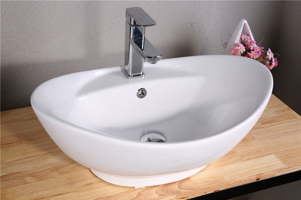 Раковина для ванной Ceramalux 59x39, 9018