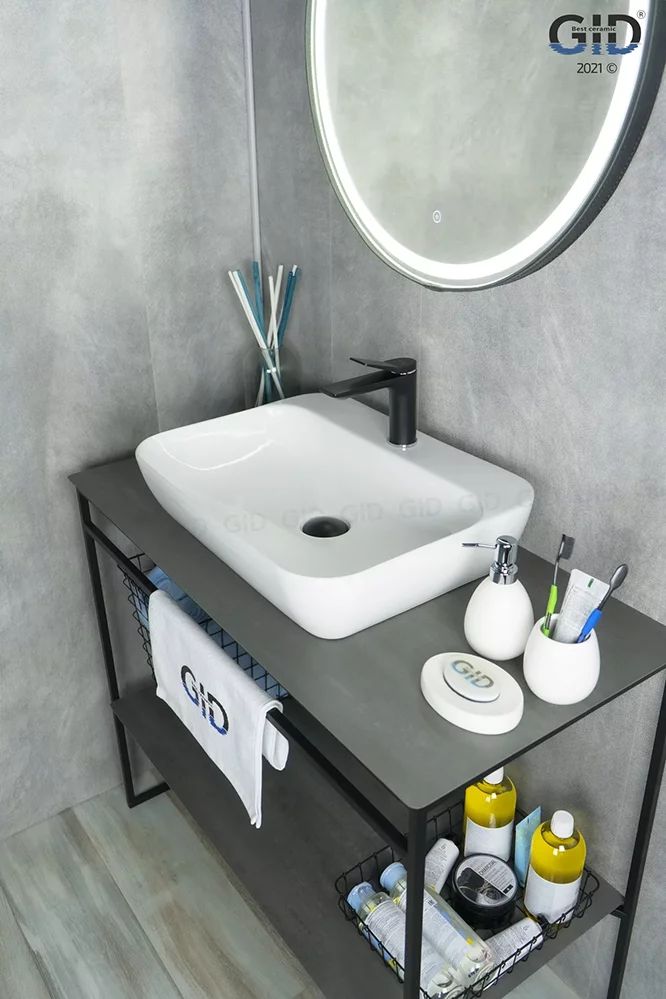 Умывальник Gid N9047 55x42, 51184