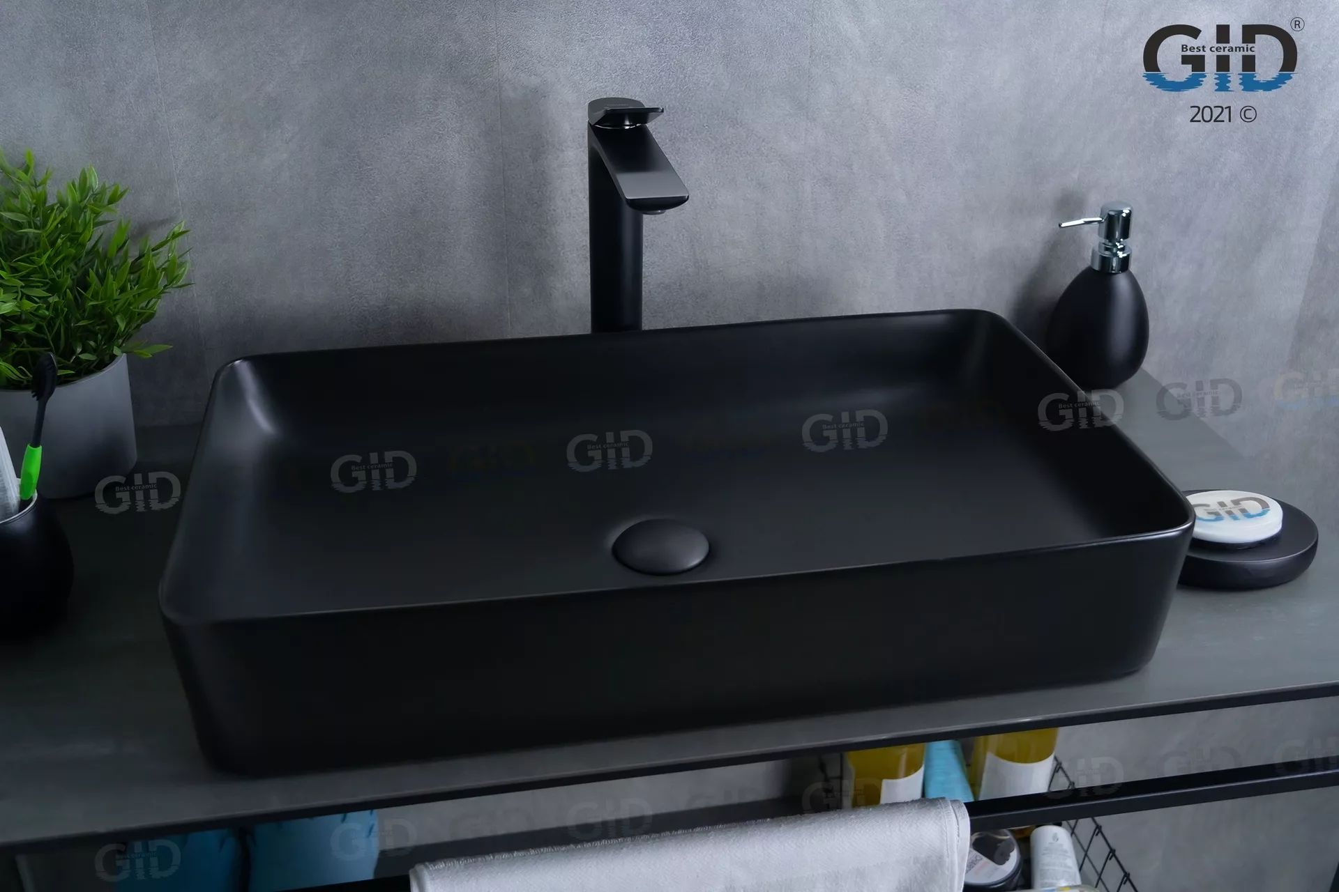Умывальник Gid BM9396 60x34, 53344