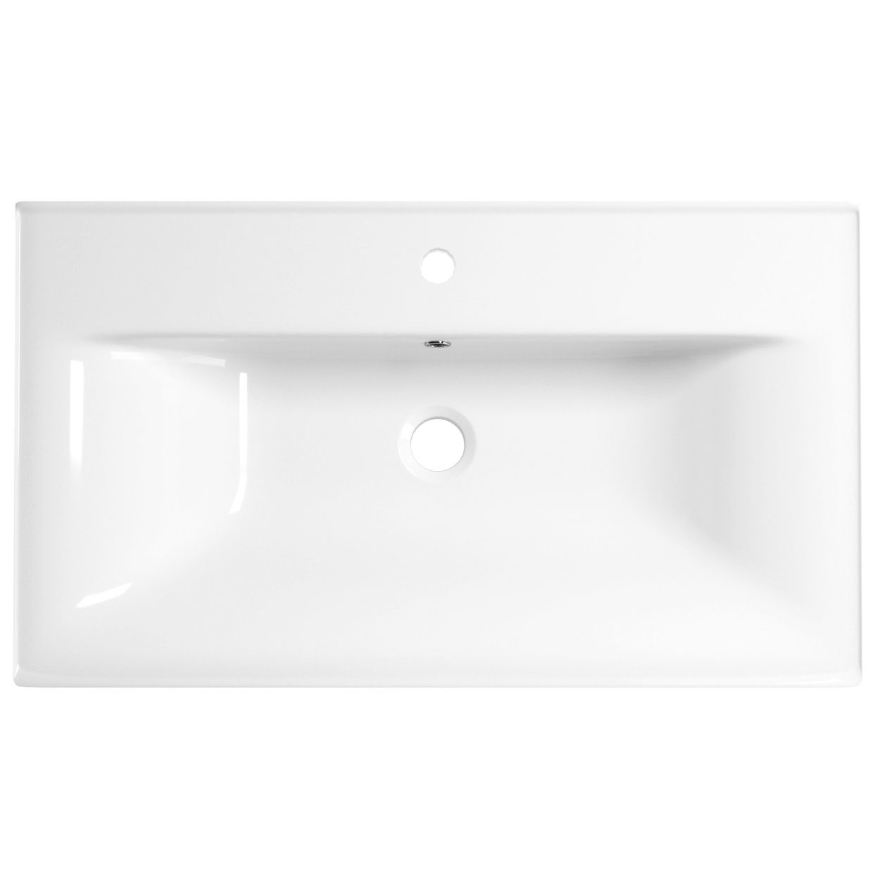 Настенная или мебельная раковина Wellsee FreeDom 80x46, 151106000