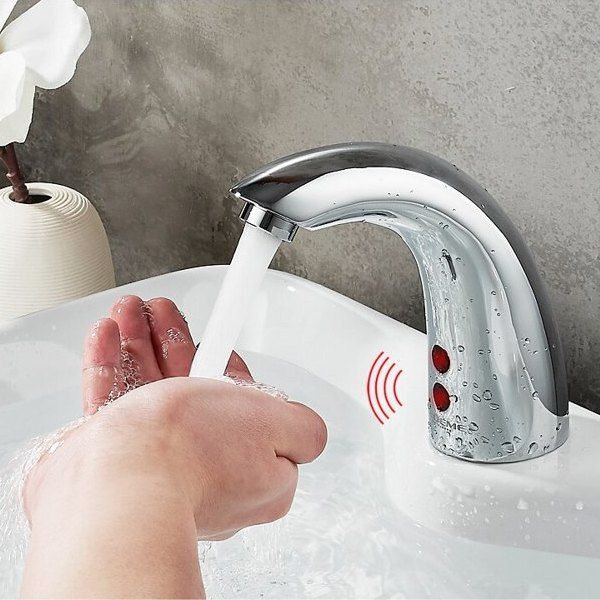 Смеситель для умывальника сенсорный Ledeme L1055-14