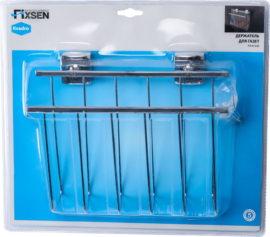 Держатель для газет Fixsen Kvadro, FX-61320
