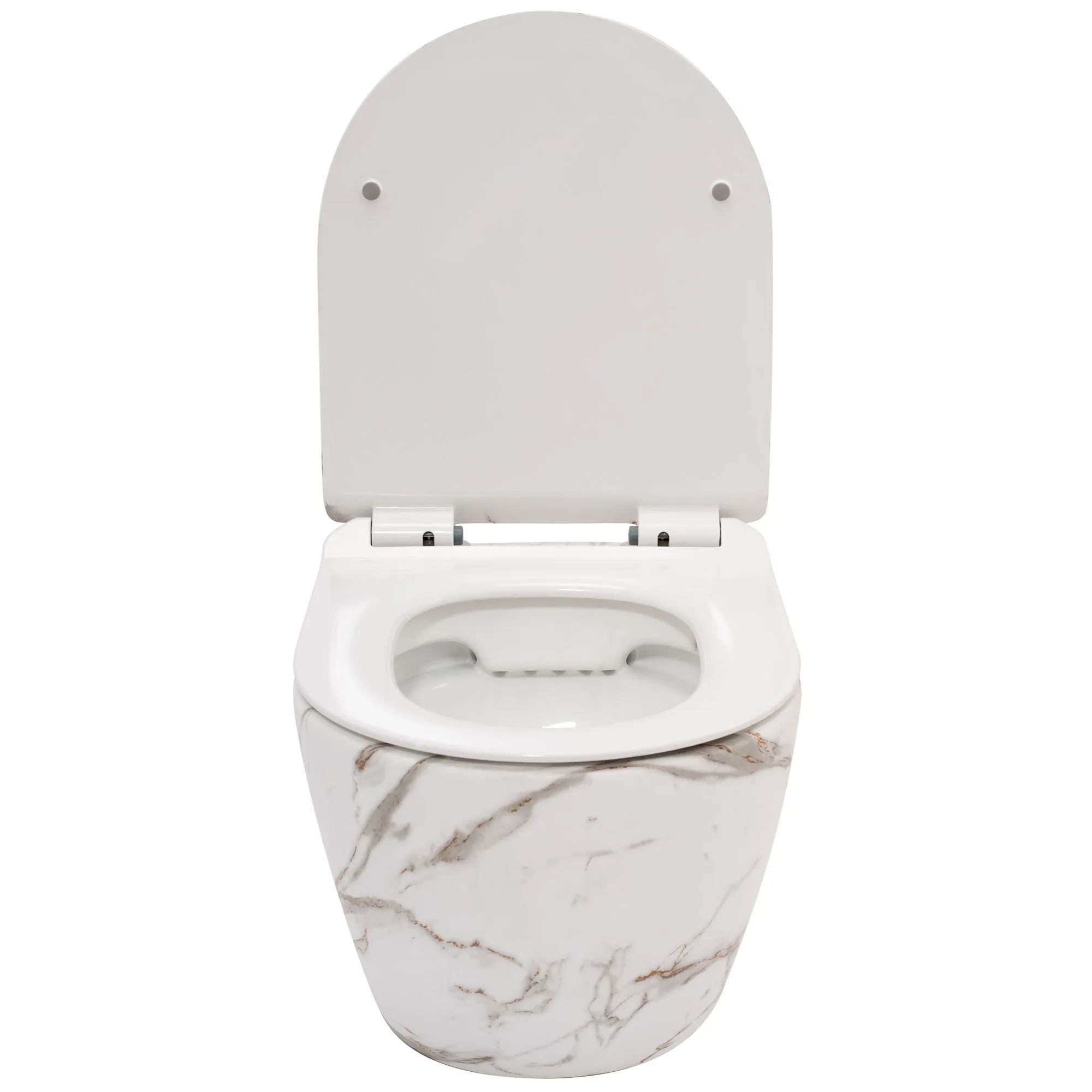 Унитаз подвесной Rea Carlos Duroplast Slim Lava Matt, REA-C8004