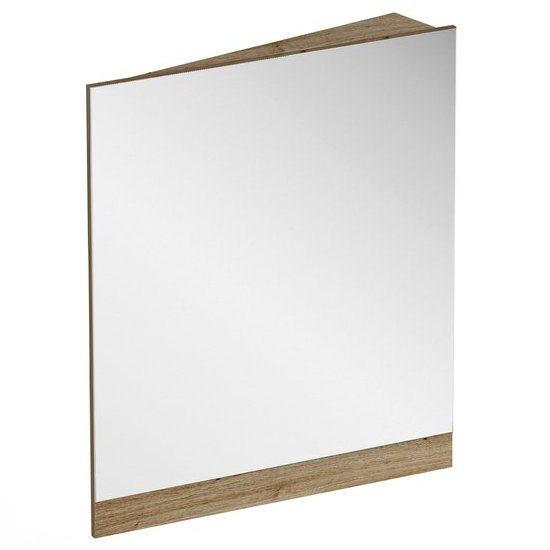 Угловое зеркало Ravak 10° 650 R темный орех