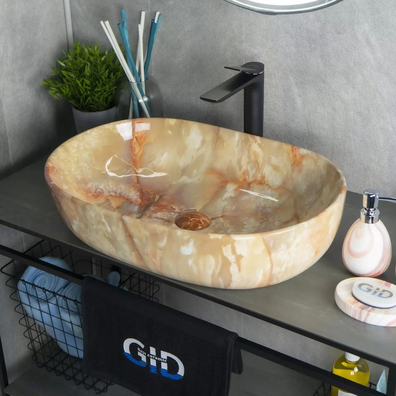 Умывальник Gid MNC174 60x42, 54414