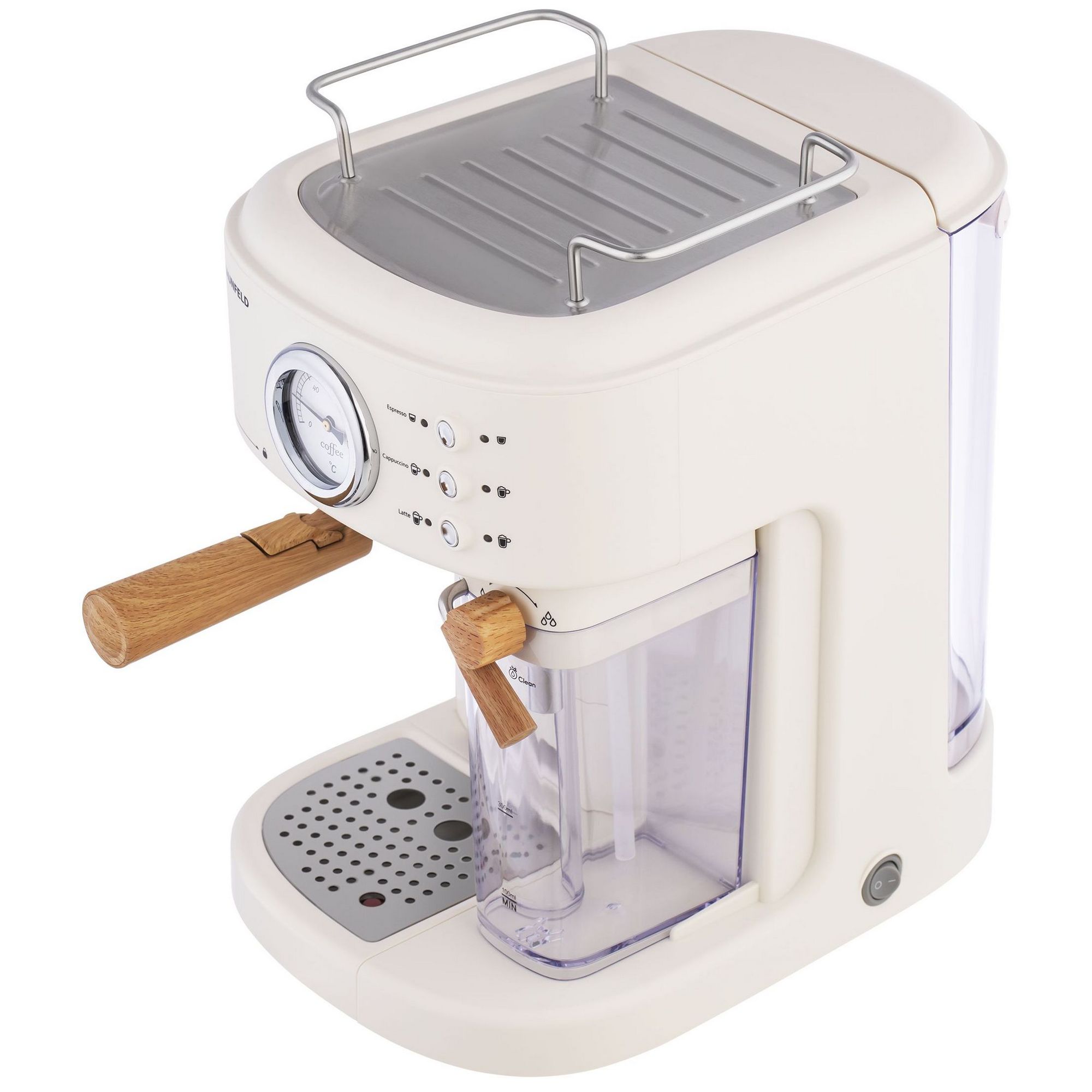 Кофемашина рожкового типа Maunfeld MF-737BG PRO