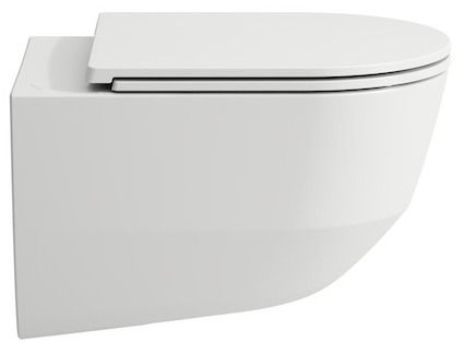 Подвесной унитаз Laufen Pro Rimless с пневмокрышкой, 8209660000001 + 8989660000001