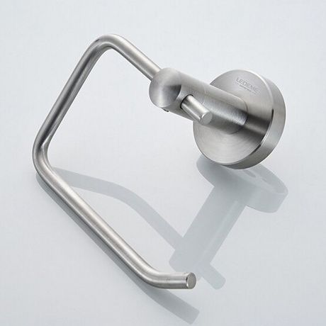 Держатель туалетной бумаги без крышки (сатин) Ledeme L71703-3