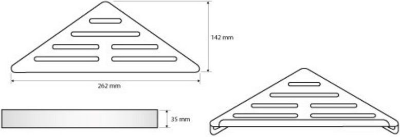 Угловая мыльница Bemeta Cytro, 102308261