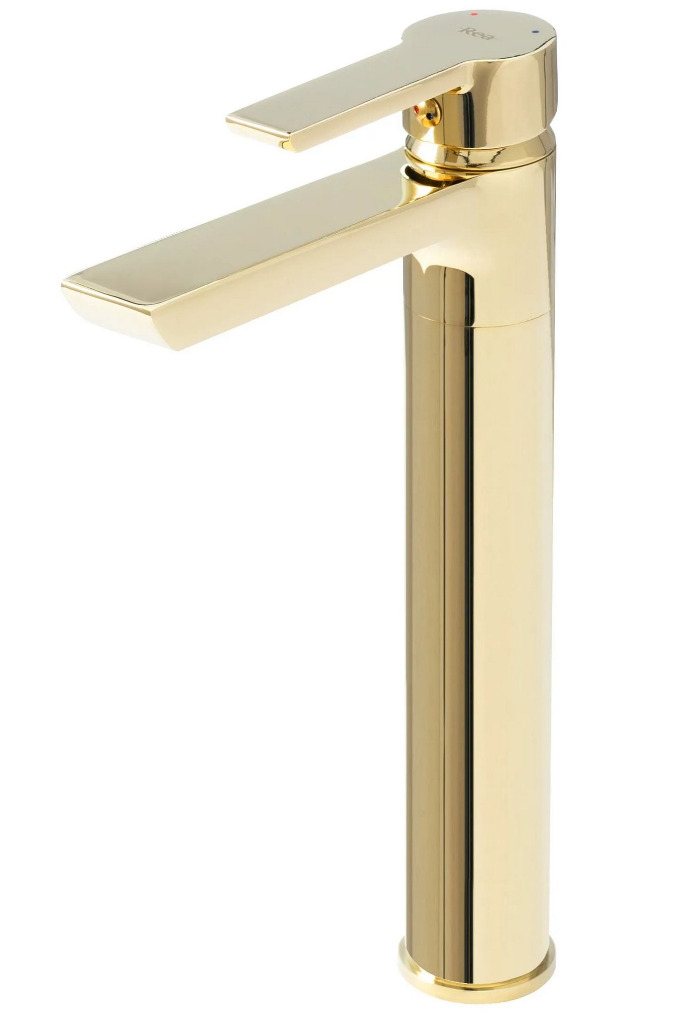 Смеситель для умывальника высокий Rea Argus Gold, REA-B6213