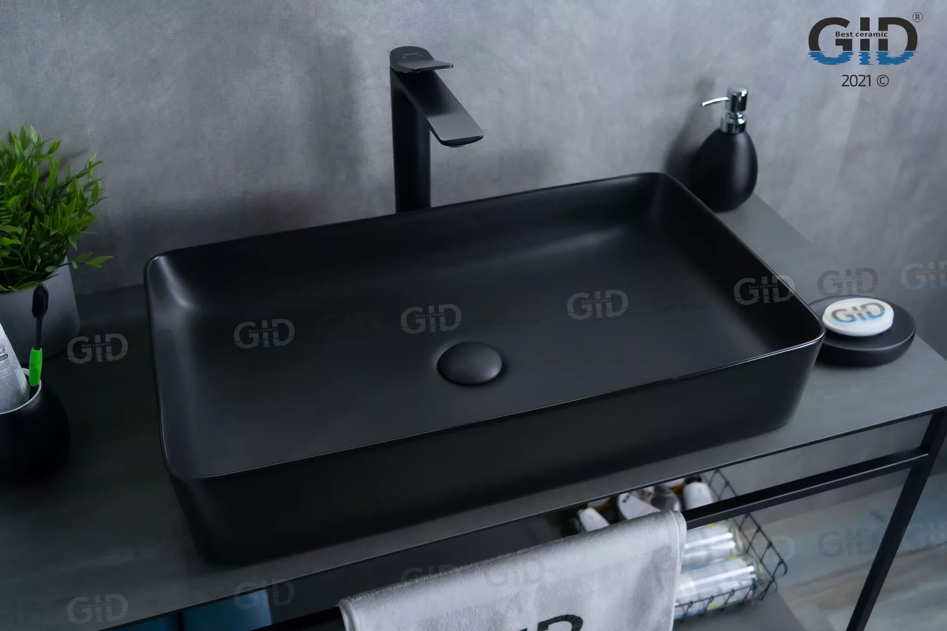 Умывальник Gid BM9396 60x34, 53344