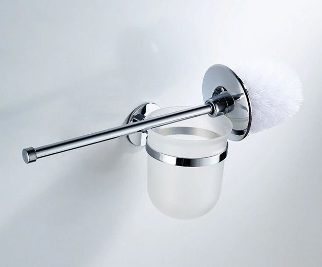 Ершик настенный пластмассовый самоклеящийся Ledeme L5710