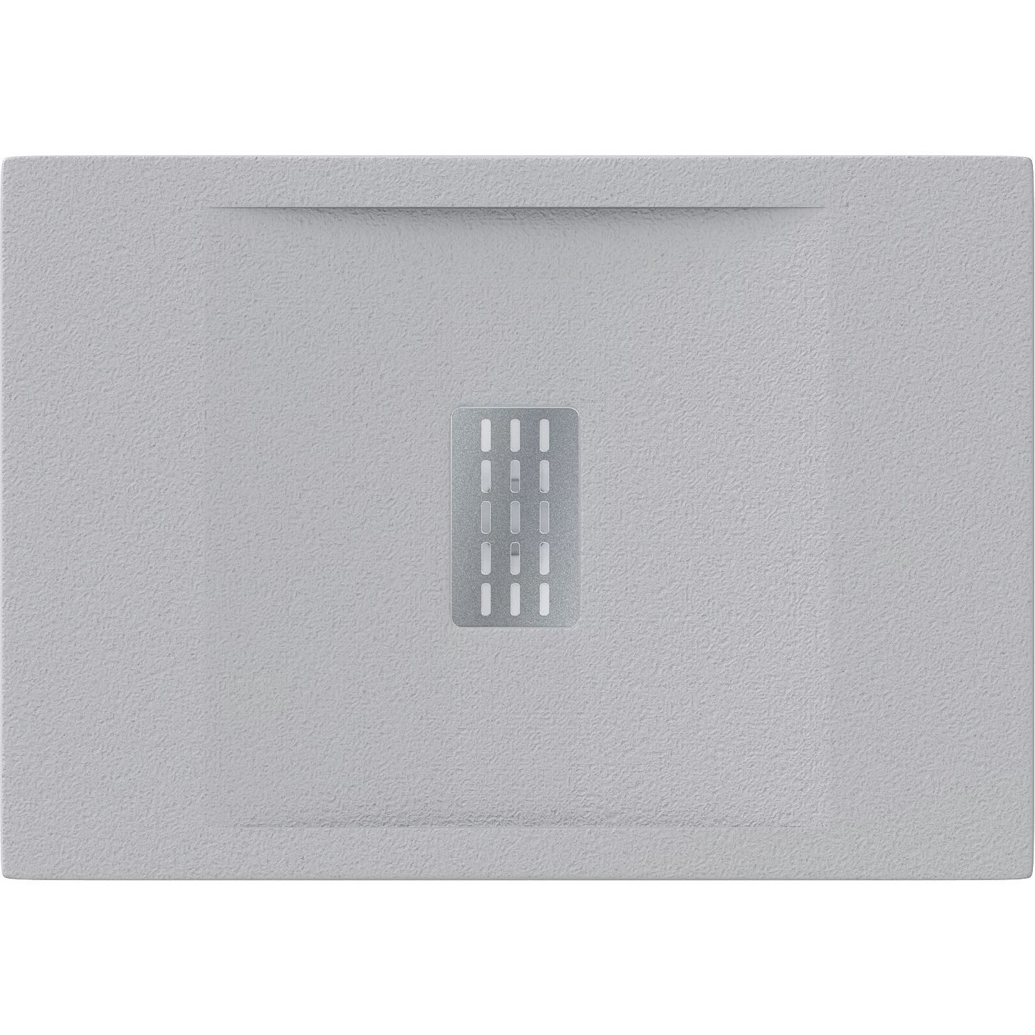 Мраморный душевой поддон Good Door Flow графит