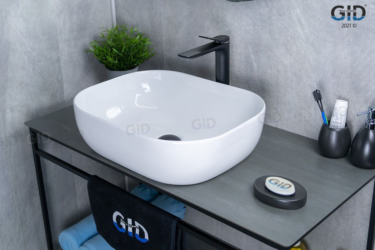 Умывальник Gid D1302 50x40, 51198