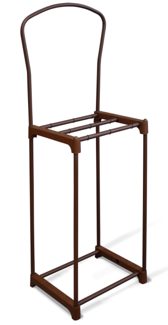 Вешалка Sheffilton SHT-SUR4 коричневый муар/коричневый, 189706