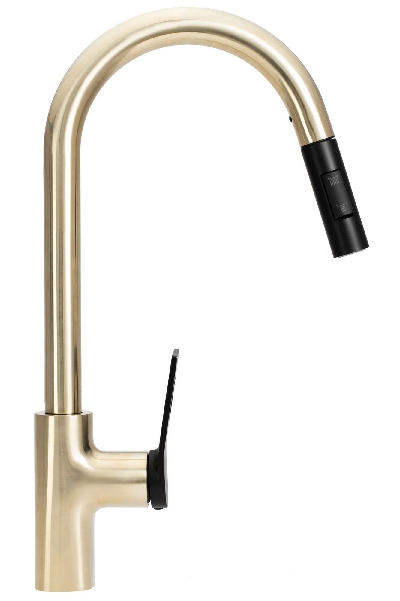 Смеситель для кухни Rea Soul Black/Gold Matt, REA-B6205