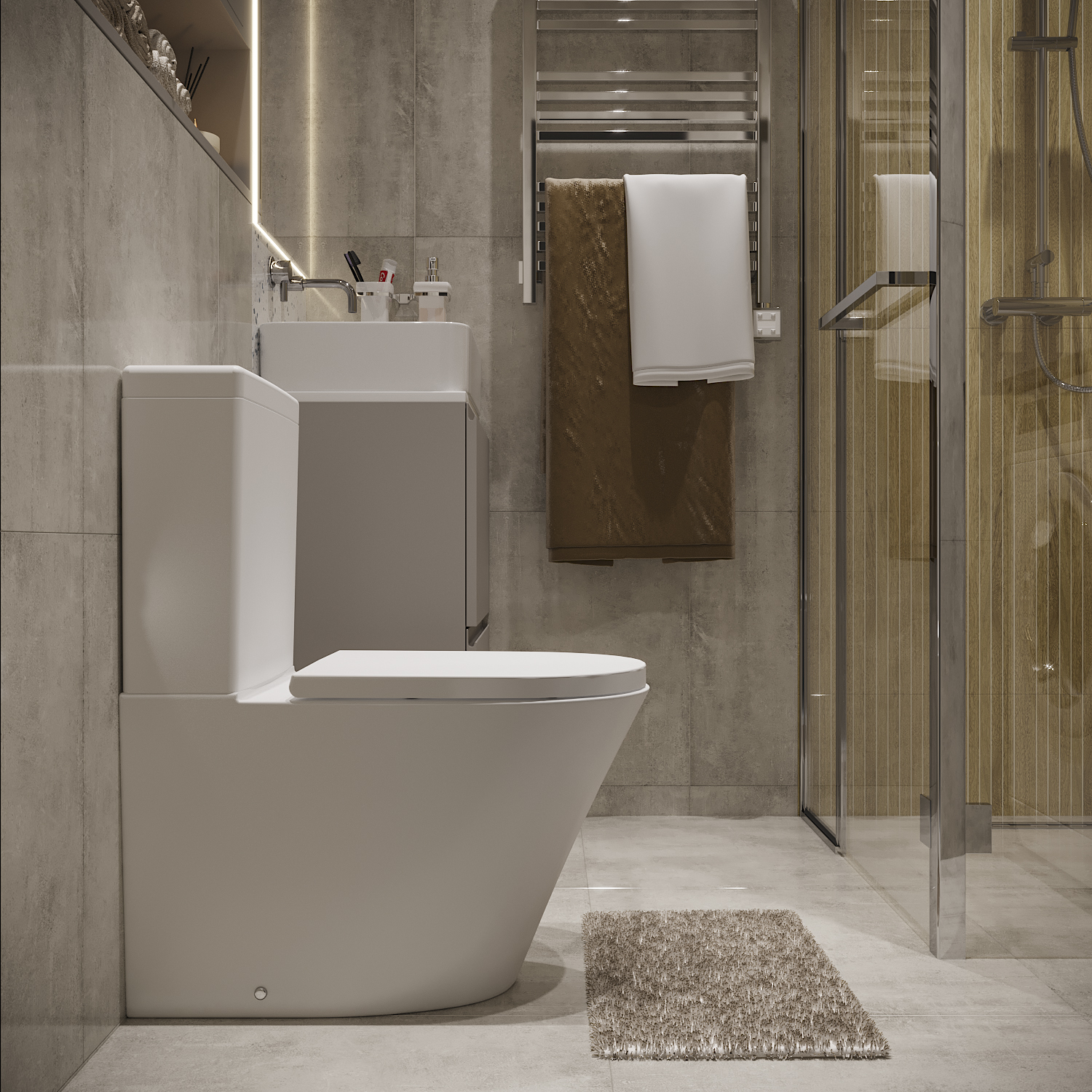 Напольный унитаз Lavinia Boho Biore Rimless, 3304001R