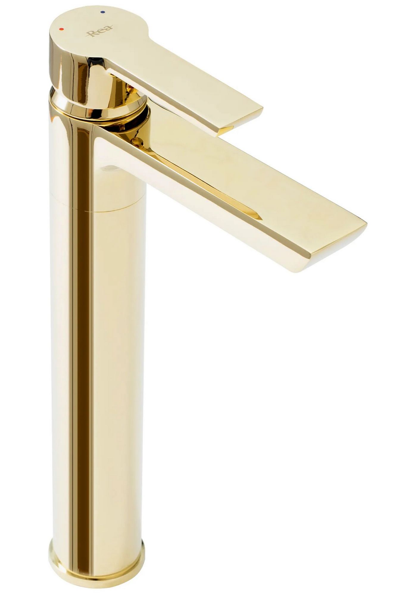 Смеситель для умывальника высокий Rea Argus Gold, REA-B6213