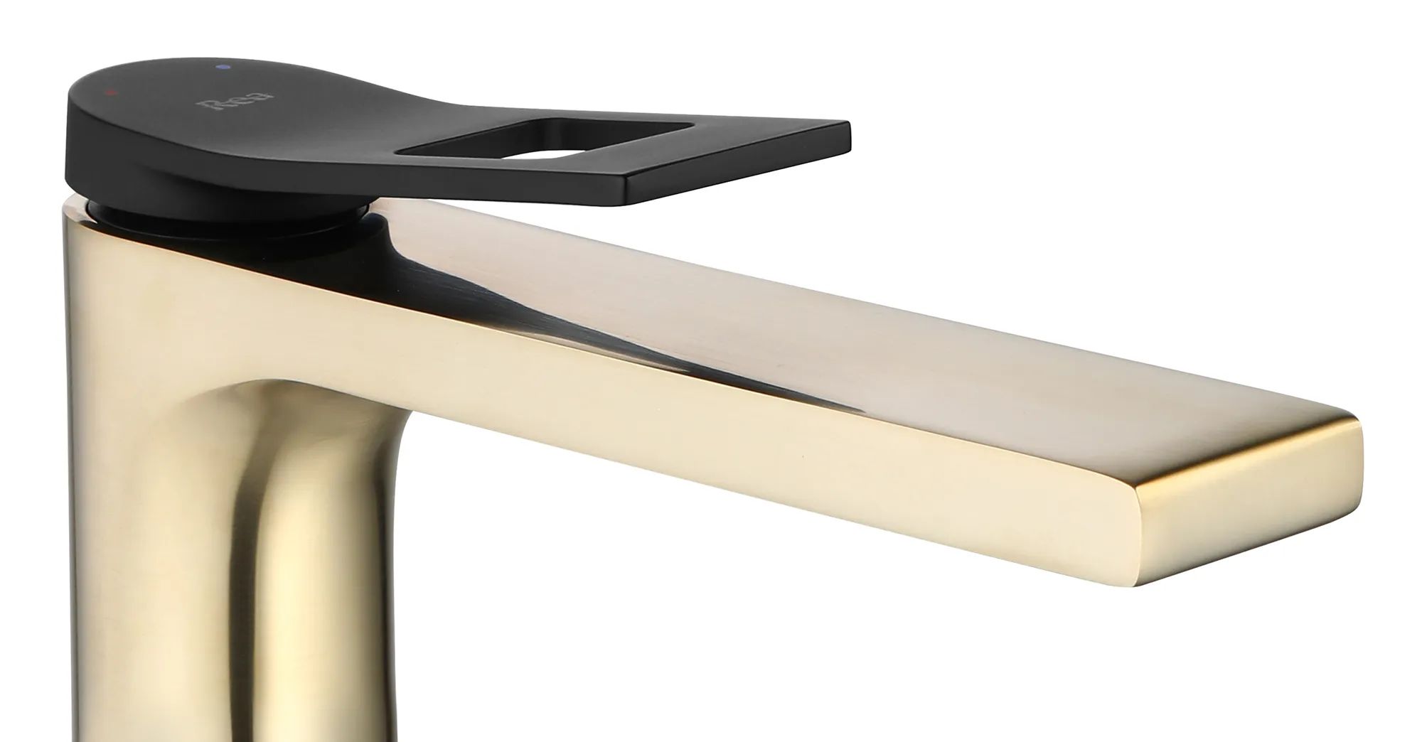Смеситель для умывальника высокий Rea Soul Gold Mat/Black, REA-B9961