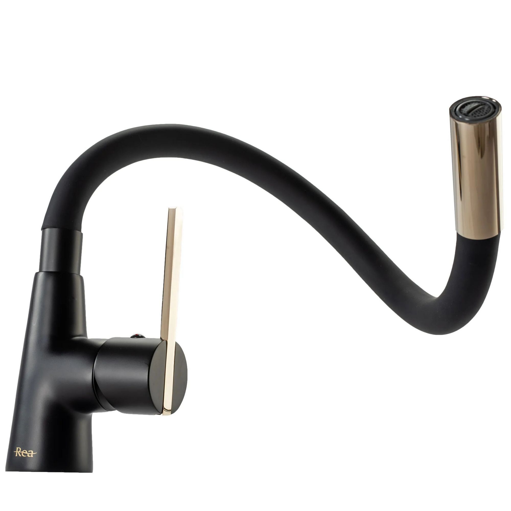 Смеситель для кухни Rea Icon Gold/Black, REA-B5682