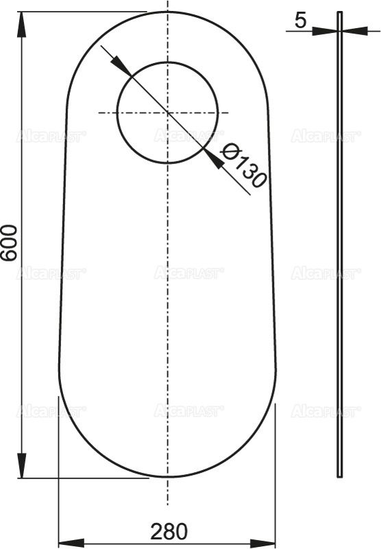 Звукоизоляционная плита Alcaplast, M920