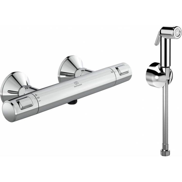 Комплект гигиенического душа термостат Ideal Standard, A7201AA+B0595AA