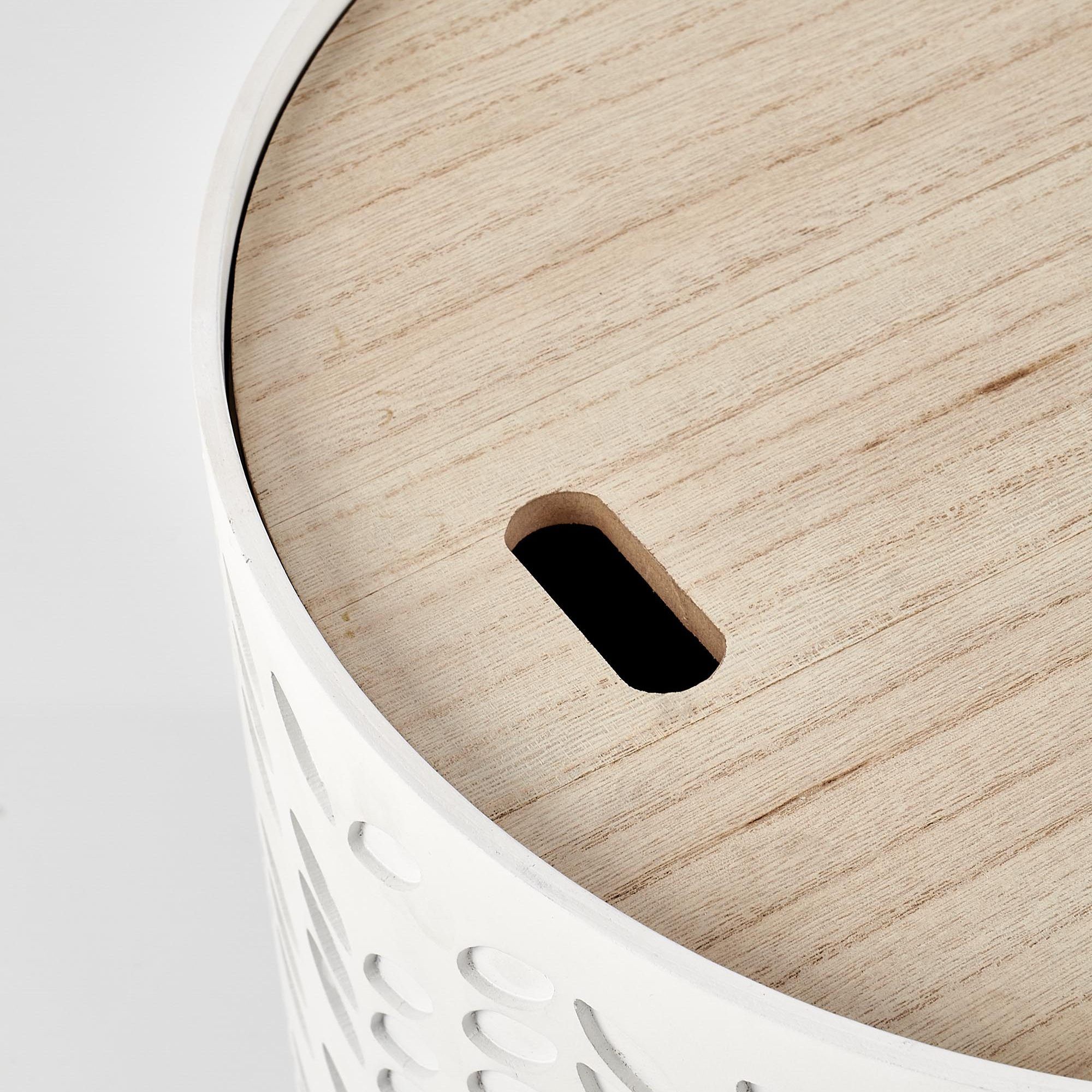 Комплект Halmar Alba (2 стола журнальных) белый матовый/серый матовый, V-CH-ALBA-LAW