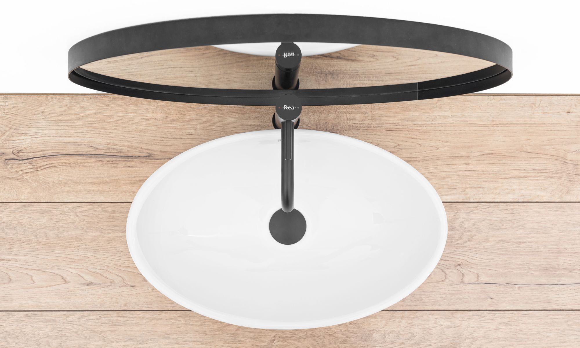 Умывальник Rea Pamela 53x33, REA-U4603