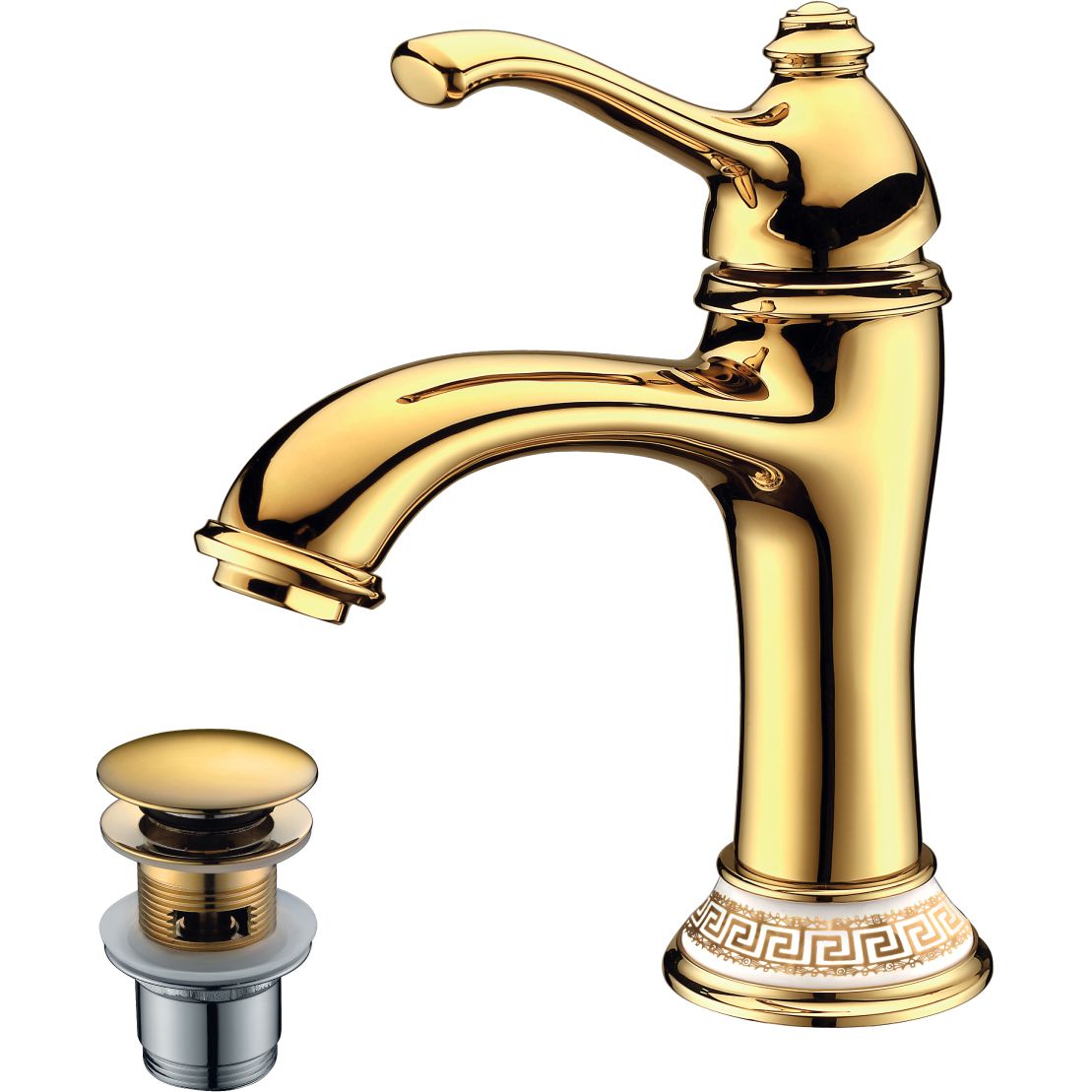 Смеситель для умывальника монолитный Lemark Greek, LM5506GG