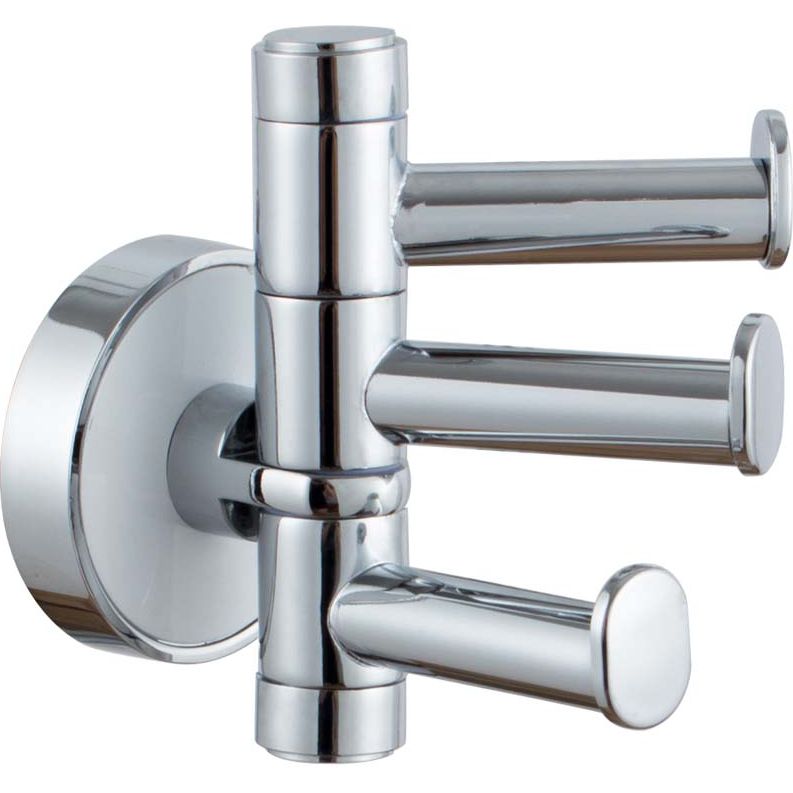 Полотенцедержатель поворотный тройной 6 см Vivi Felice Idilio R 1003 BL