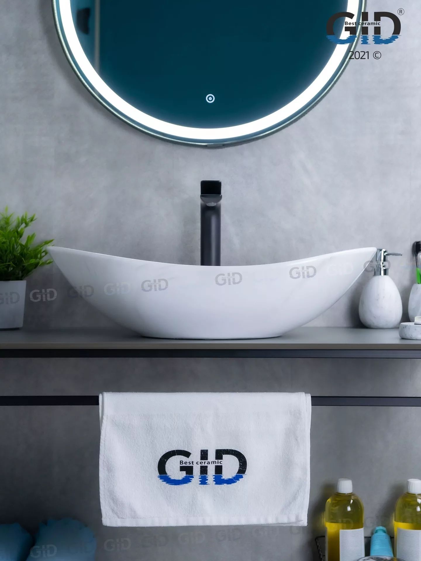 Умывальник Gid WS9811 61x37, 54468