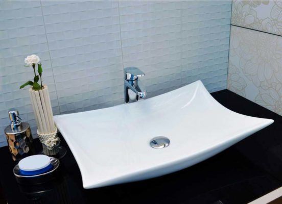 Раковина для ванной Ceramalux 56x42, 9176