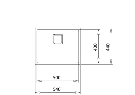 Кухонная мойка Teka Flexlinea RS15 50.40 SQ, 115000012