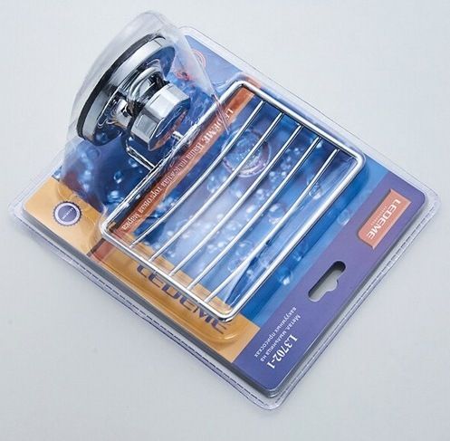 Мыльница металлическая на присосках Ledeme L3702-1