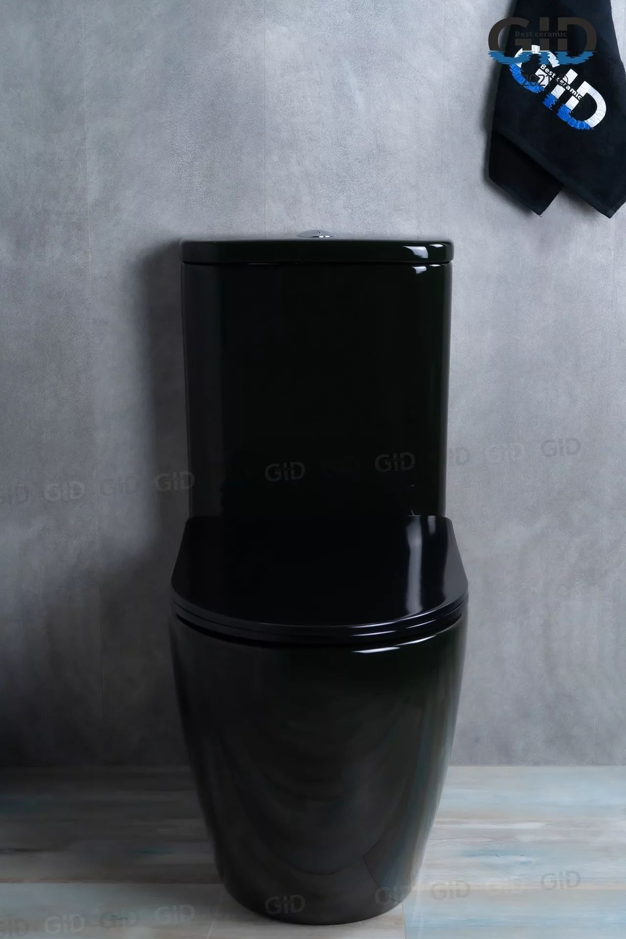 Унитаз напольный Gid TR2177BL, 62219Y