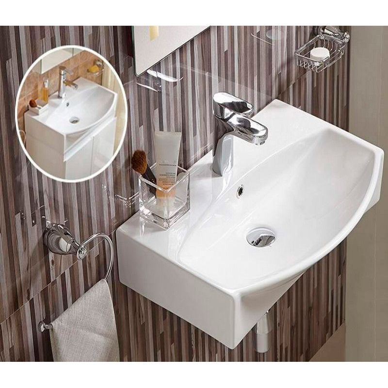 Раковина для ванной Ceramalux 60x40, 78014D