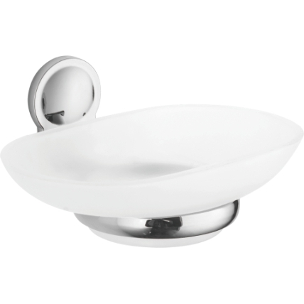 Мыльница настенная стеклянная Ledeme L30102