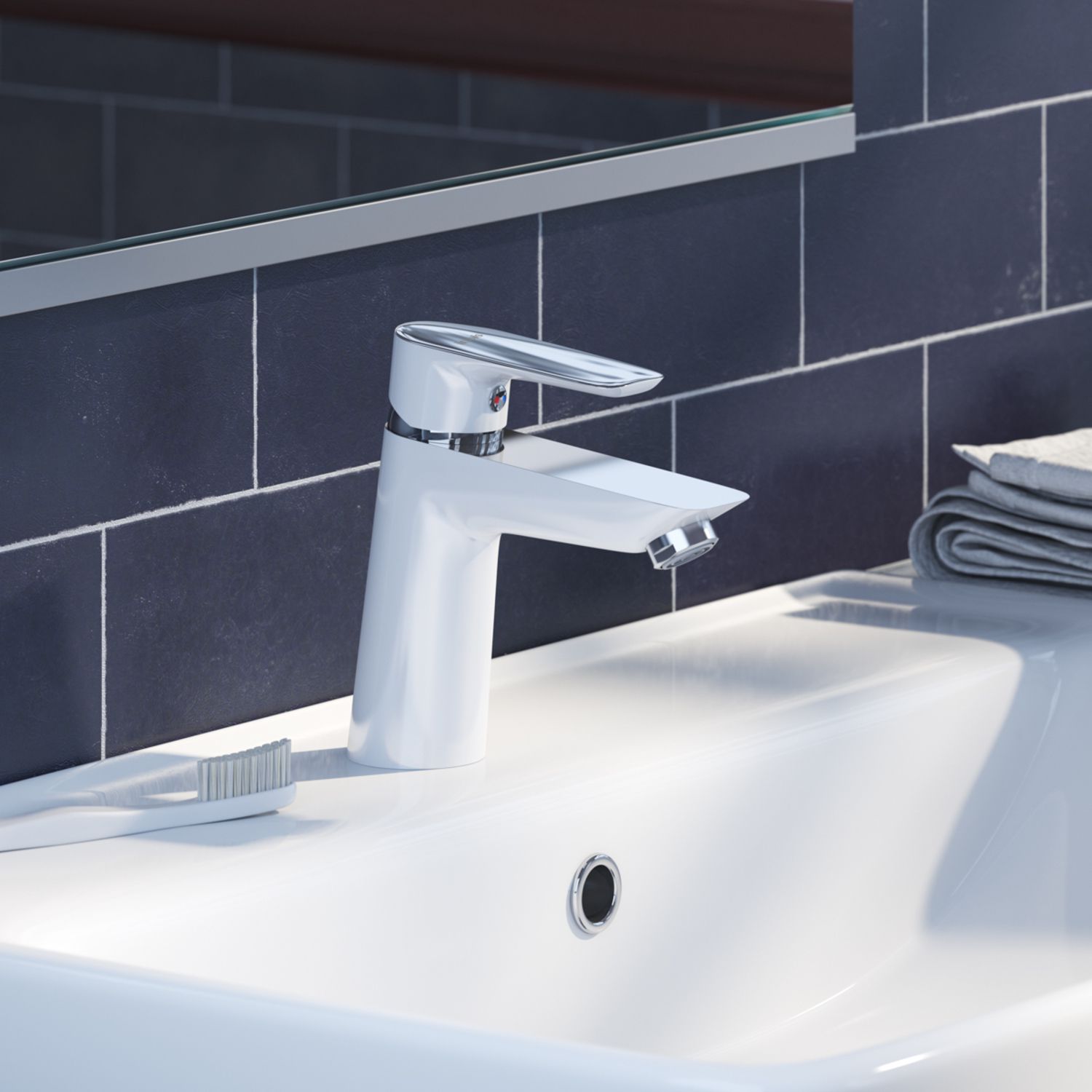 Смеситель для умывальника, Iddis Cloud, CLOSB00i01