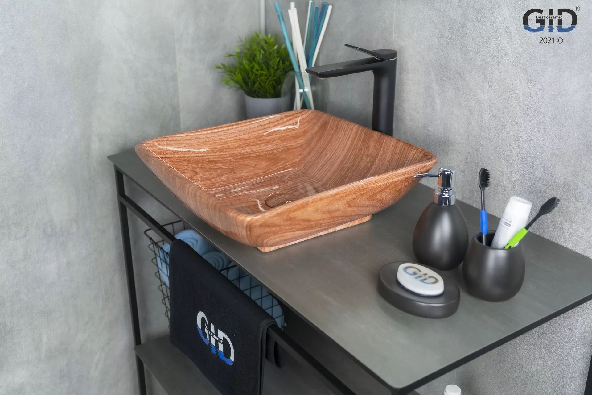 Умывальник Gid MNC180 41.5x41.5, 54417