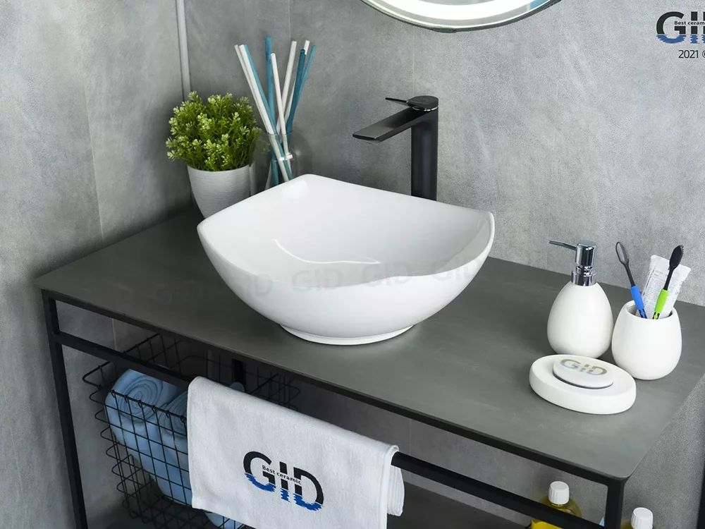 Умывальник Gid N9412 41.5x38, 51191