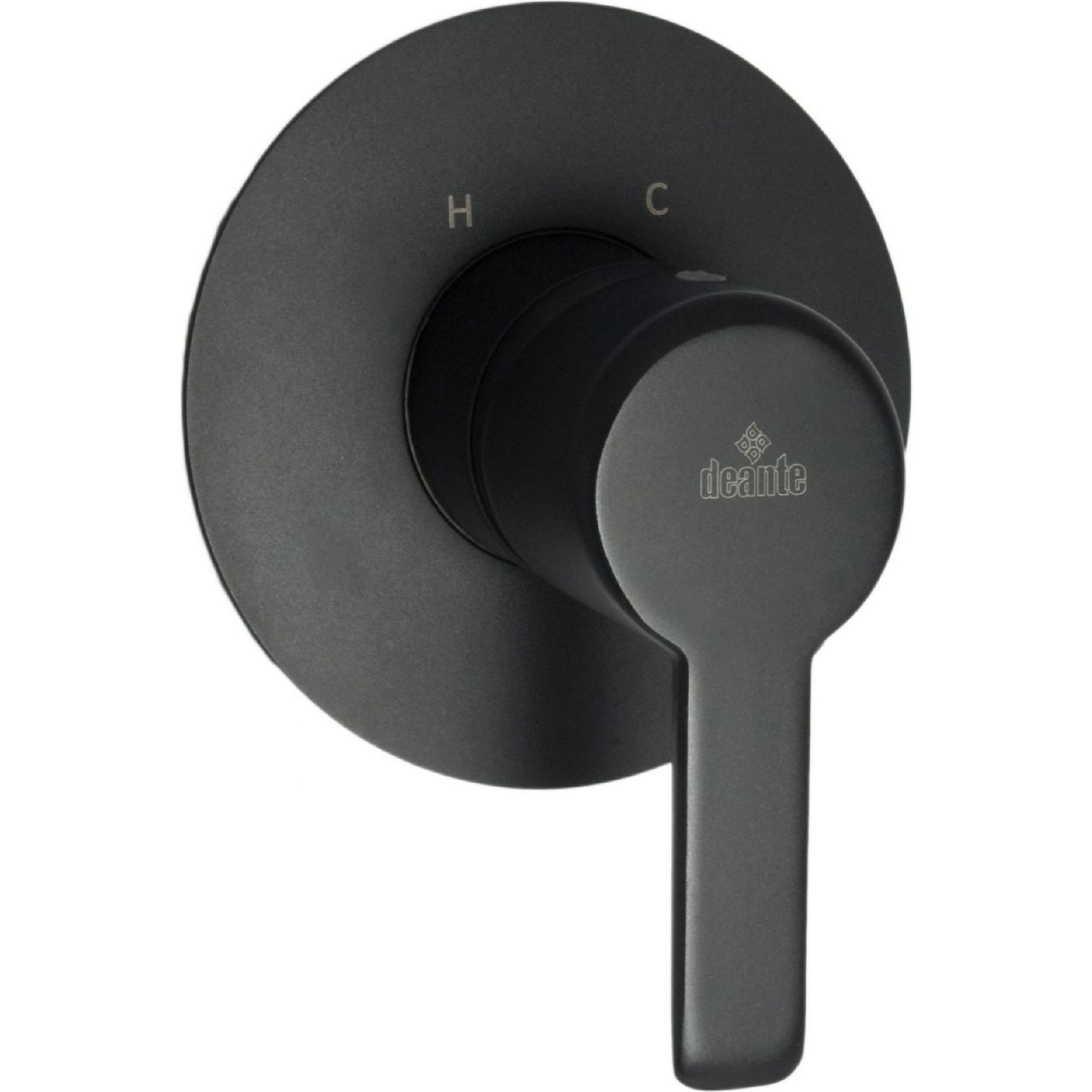 Смеситель скрытого монтажа 1 функция Deante Arnika Nero, BQA_N44L