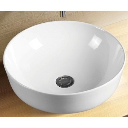 Умывальник накладной Esbano Briol белый 41.5x41.5