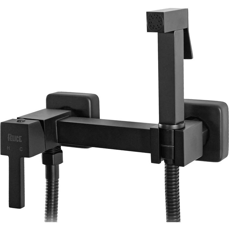 Гигиенический душ Vivi Felice 6515 Nero Opaco